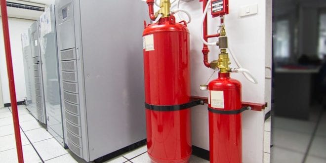 Applications of FM200 fire extinguishing system