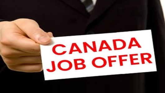 Where to get job offers from Canada