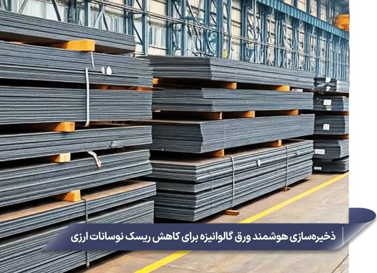 ذخیره سازی اهن الات