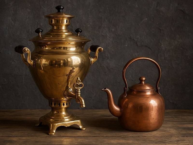 سماور و کتری در گذشته