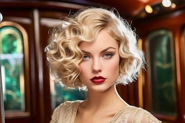 مدل موی فر کوتاه