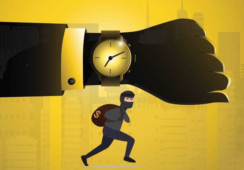 چه ساعتی سرقت‌ها بیشتر رخ می‌دهد؟