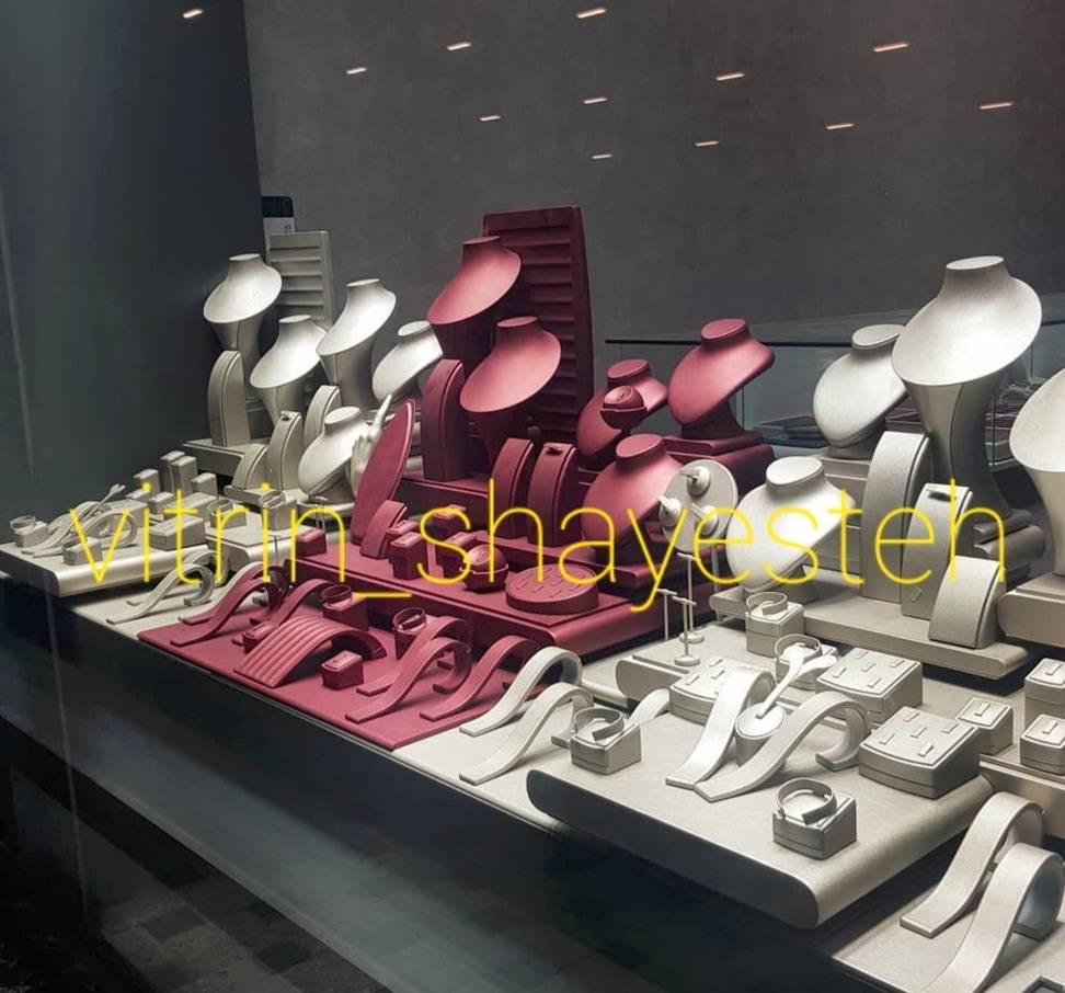 دکور ویترین طلا فروشی