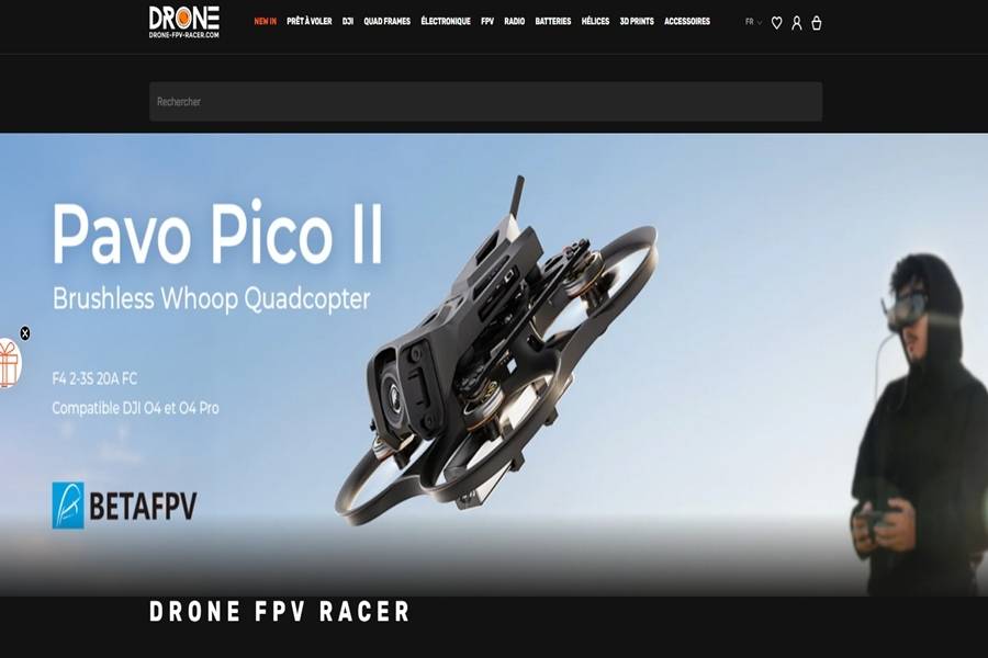 Drone-FPV-Racer: بهترین سایت خارجی برای خرید کوادکوپتر