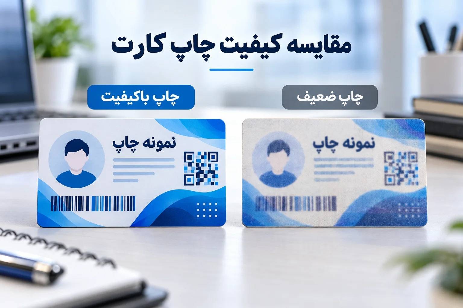 اهمیت کیفیت چاپ در کارت‌های امنیتی