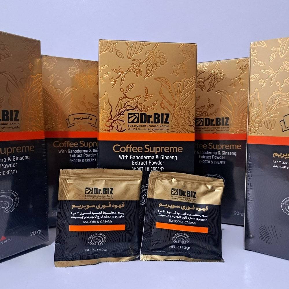 قهوه گانودرما دکتر بیز